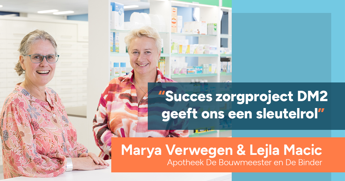 “Succes zorgproject DM2 geeft ons een sleutelrol”